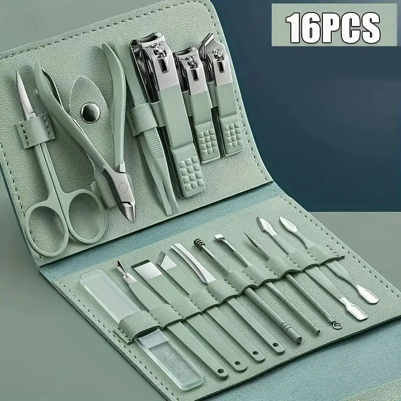 

Steel Tool Portable Set Grooming Set Set, Pedicure And Set For - Grooming Kit - Steel , Cuticles, -have, And , Is A .