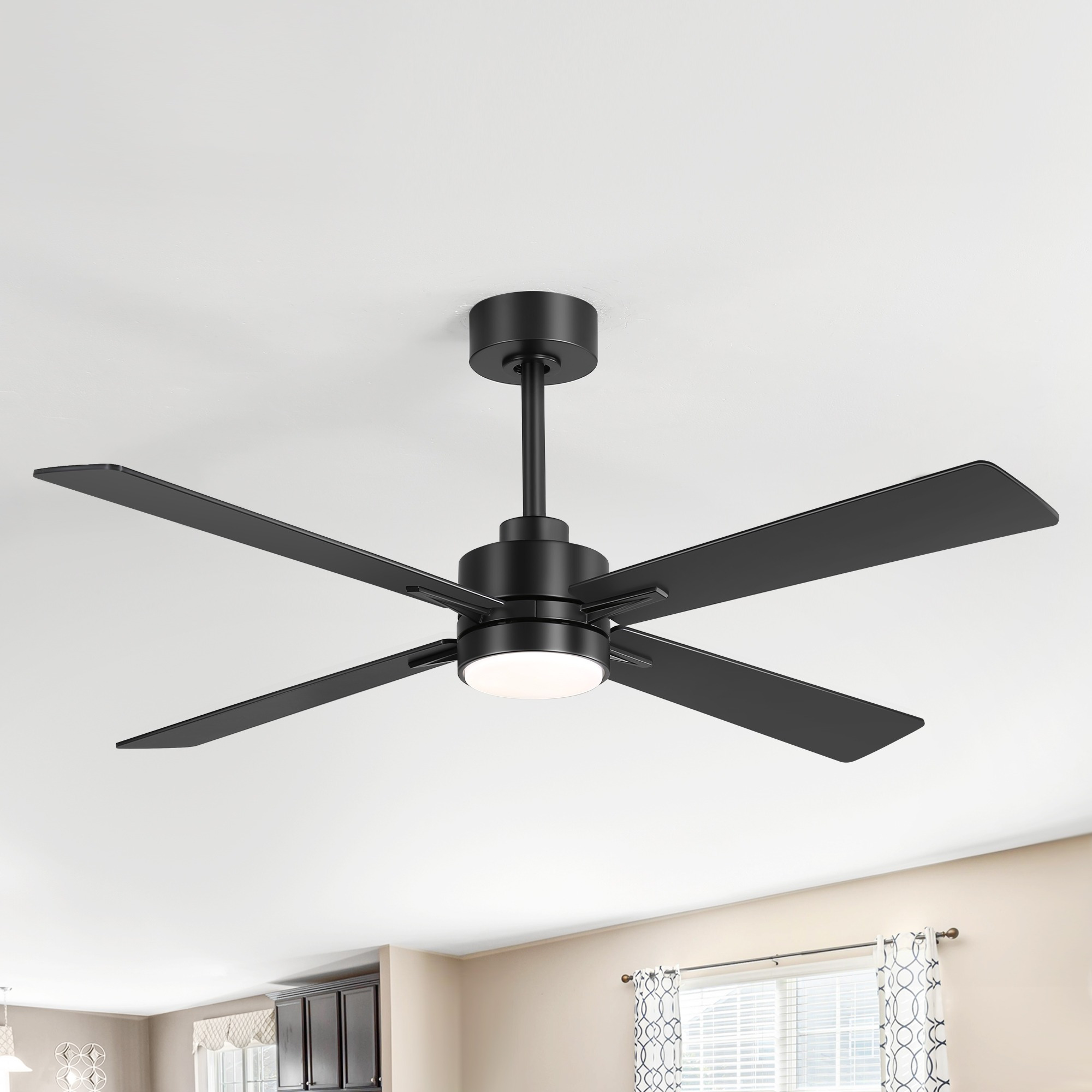 

52 4 Ceiling , Dc , 4 Blades, 6-, Ceiling Fan For