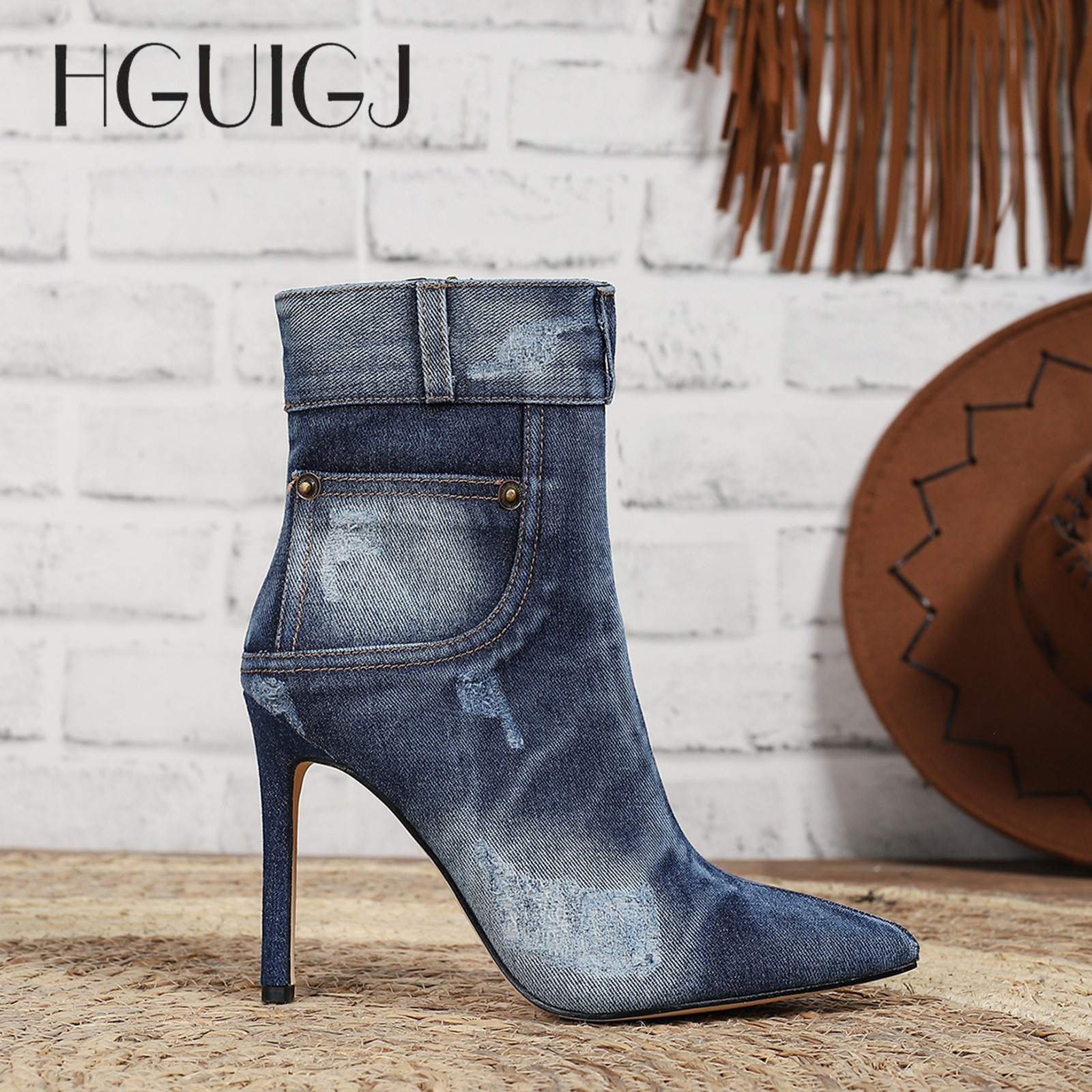 denim dress shoes