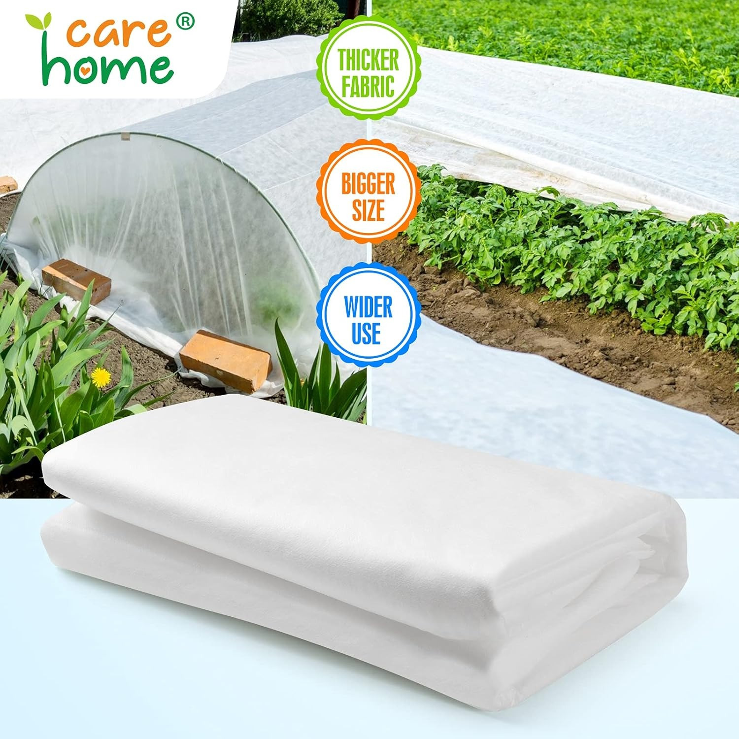 

Plant Covers Freeze Protection, 10 X 33ft Frost Cloth Floating Row Covers, 0.9oz/yd² Frost Blankets For Outdoor Plants And Sun/ For Garden Plants