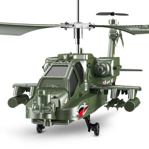 syma remote control helicopter apache ah64 infrared 3 channel with metal frame latest gyro version