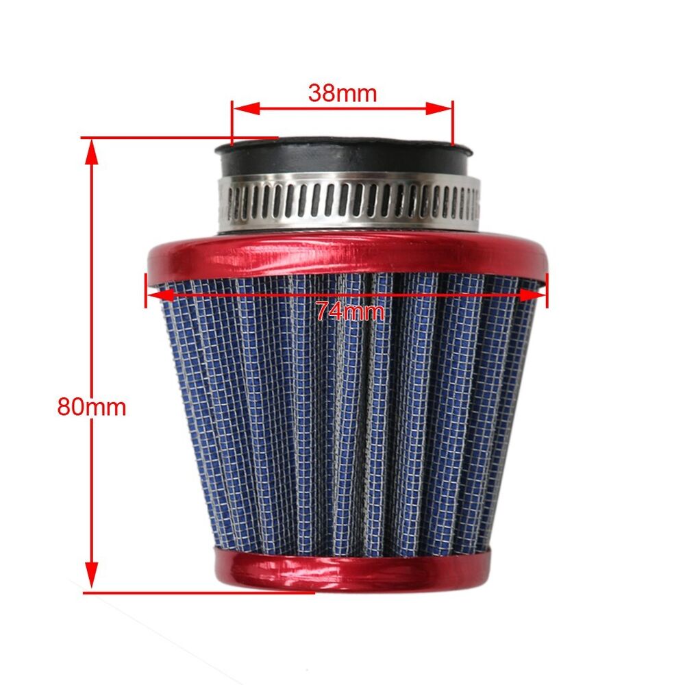 TEMU 38mm Air Filter For Kawasaki Pit Bike Atv Xr Crf 50 Sdg Ssr 110/125