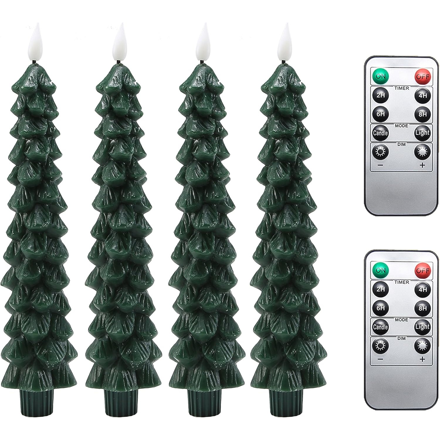 

Christmas Simulation Operated And , Set Of 4 Christmas Wax , Christmas Simulation Flickering Christmas