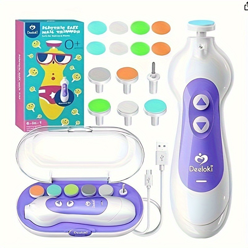 

Safe File Kit, Polish Grooming Kit For Infant Toddler Or Adults