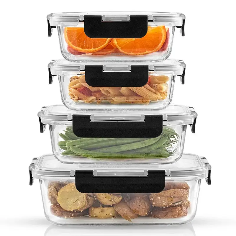 24pcs 12 lids 12 glass bowl glass food storage containers with airtight lids glass meal prep containers for lunch kitchen storage containers airtight freezer containers reusable ideal for food storage in microwave ovens refrigerators dishwashers offices schools and camping Product details 14