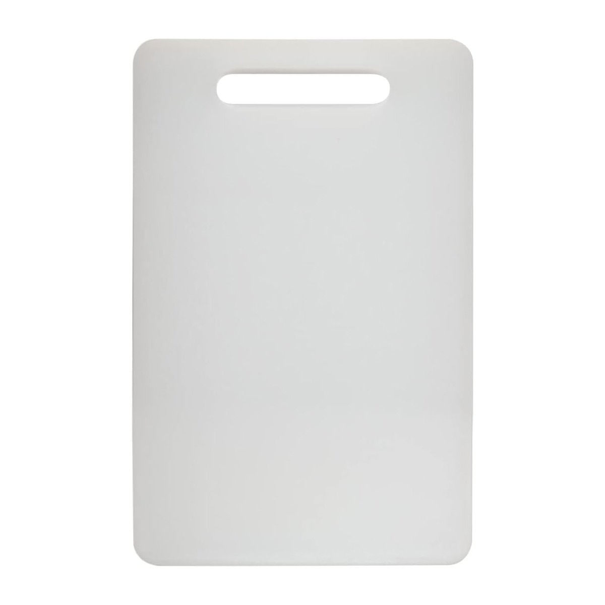 

Plastic Utility Cutting Board With Handle, Cutting Board, Large Size, Handle, Kitchen (white)