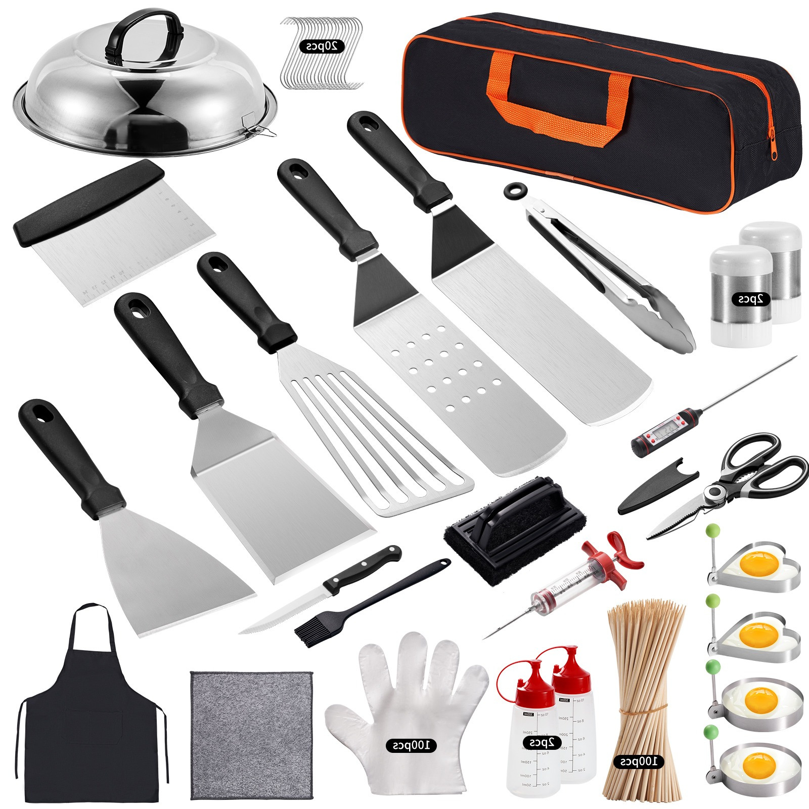 

Accessories Kit - 240pcs Spatula Set For Cooking (240 Pcs)