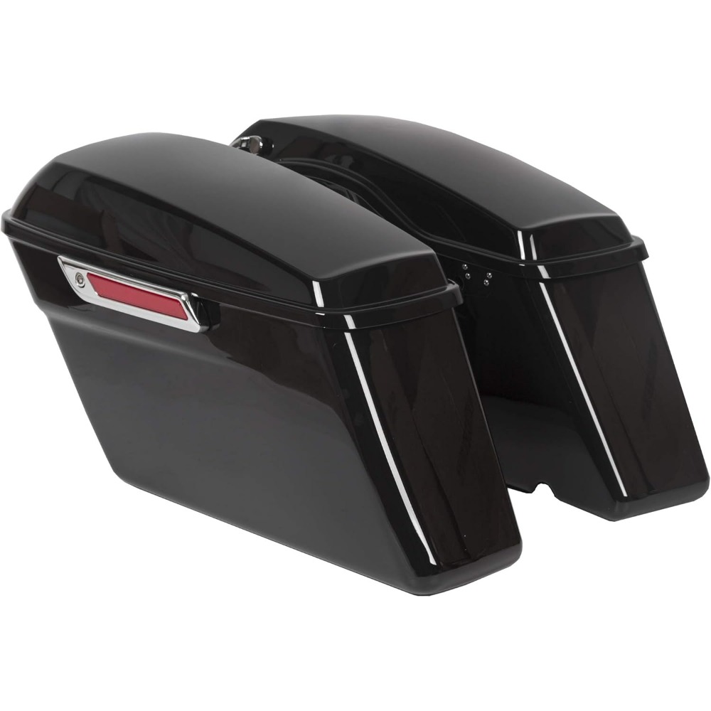 TEMU Hard Bags Trunk W/lid & Latch Key Compatible With 1993-2013 For Touring Models Flt, Flht, Flhtcu, Flhrc, , Road Glide, Street Glide, , Ultra-classic