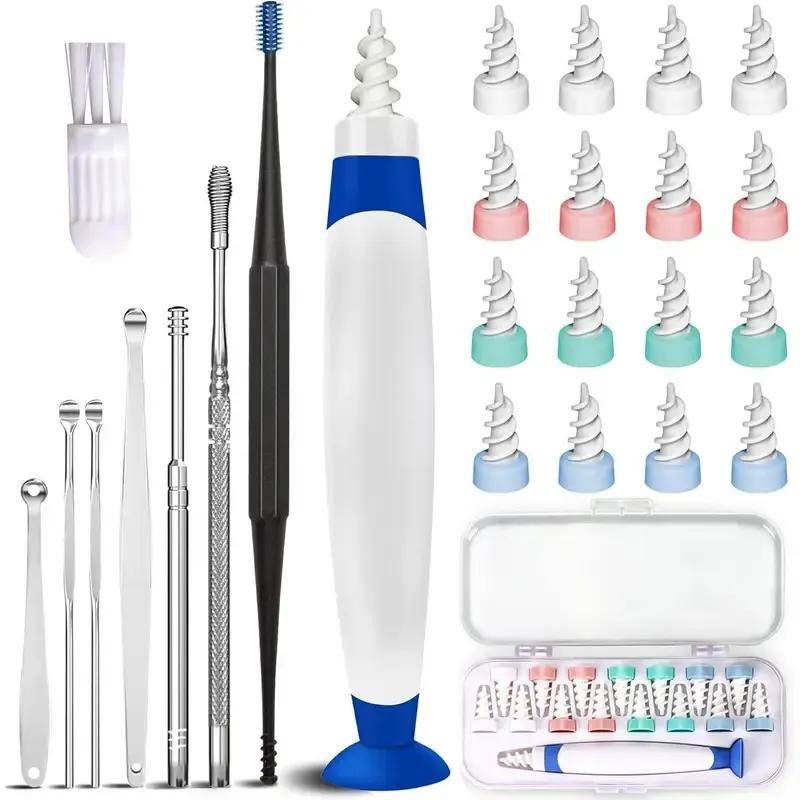 

26 Pcs Ear Wax Removal Tool Kit | Comfortable Spiral Remover Set For Safe And Effective Ear Hygiene