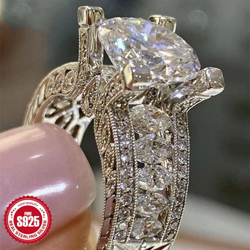 

925 Popular Women's And Commemorative Suitable For Engagement , Proposals, Couple , Women's And , Jewelry Accessories