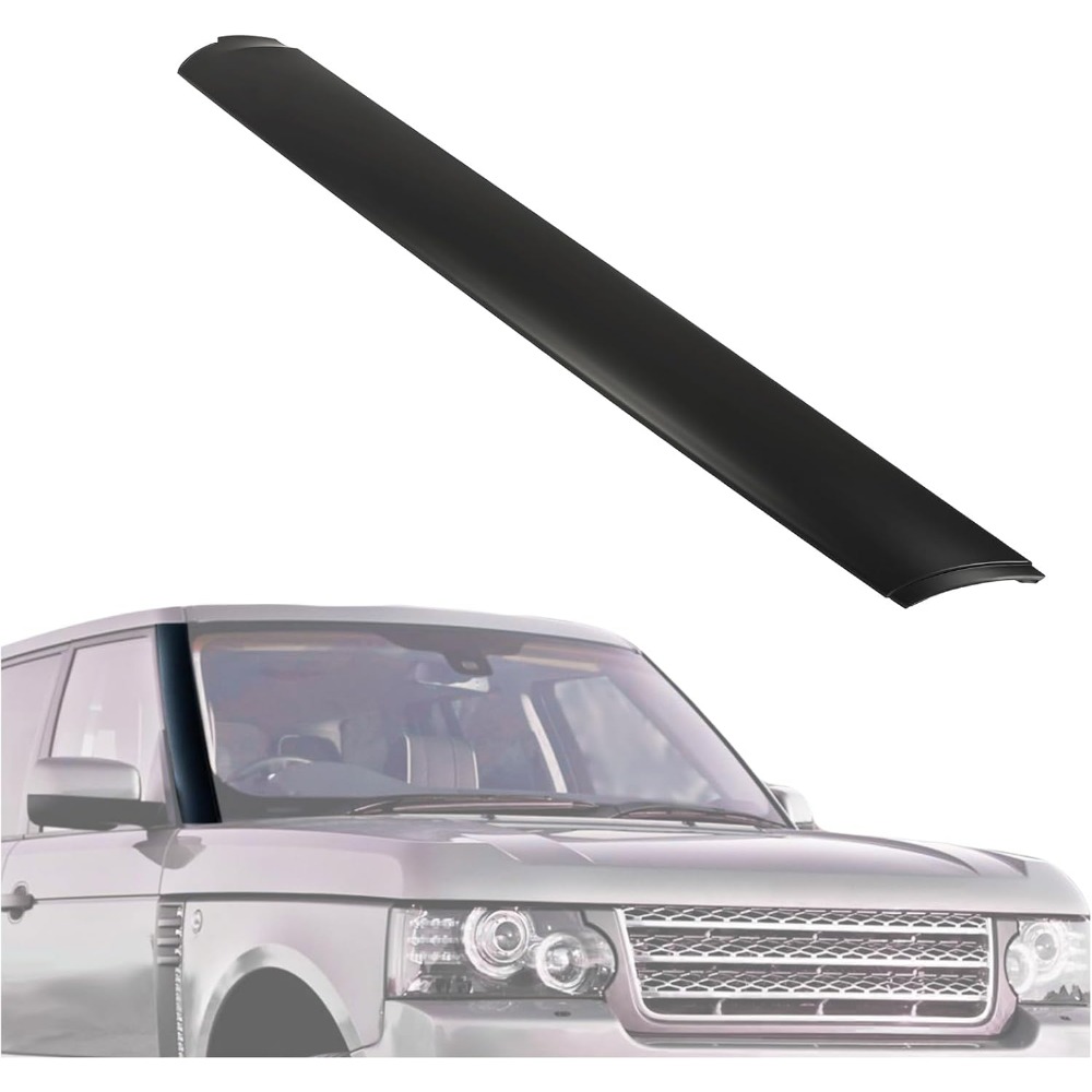 2018 Ford Explorer Accessories Windshield Pillar Trim For 2011-2019 Ford Explorer - Matte Black Outer Molding Replacement Set Ford Explorer Molding