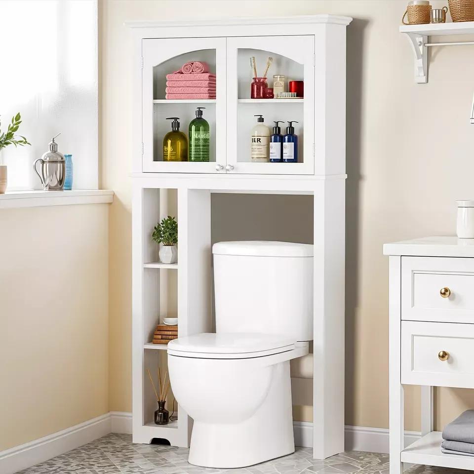 Yomodwy Bathroom Storage Cabinet Adjustable Shelf - Temu