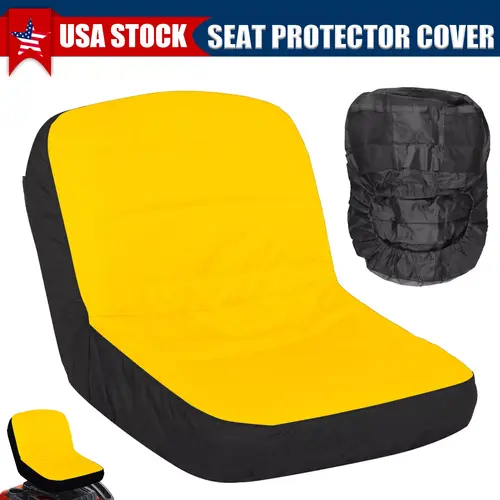 15 inch lawn mower tractor seat cover padded pad protector for lawn mowers garden equipment with durable and easy to