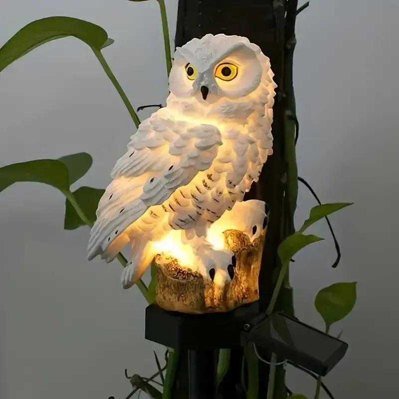 

1 Owl Led , , Decoration, , Suitable For , , Lawns, , , Etc. An Interesting Decorative That Not All Round. By And Automatically Up . The For Christmas And Halloween Decoration