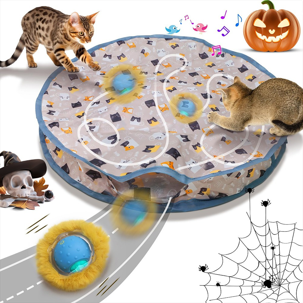 

Interactive And Cat Toy - , -activated Chirping, Rechargeable Battery, Suitable - Fun Catching