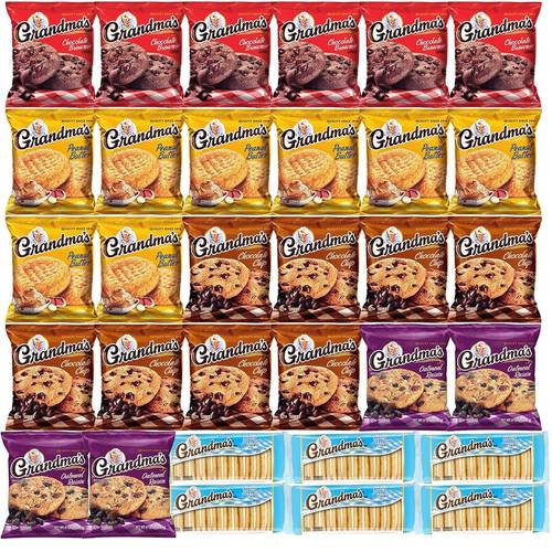 grandmas pack bulk assortment care package individually wrapped mix pack 32 count