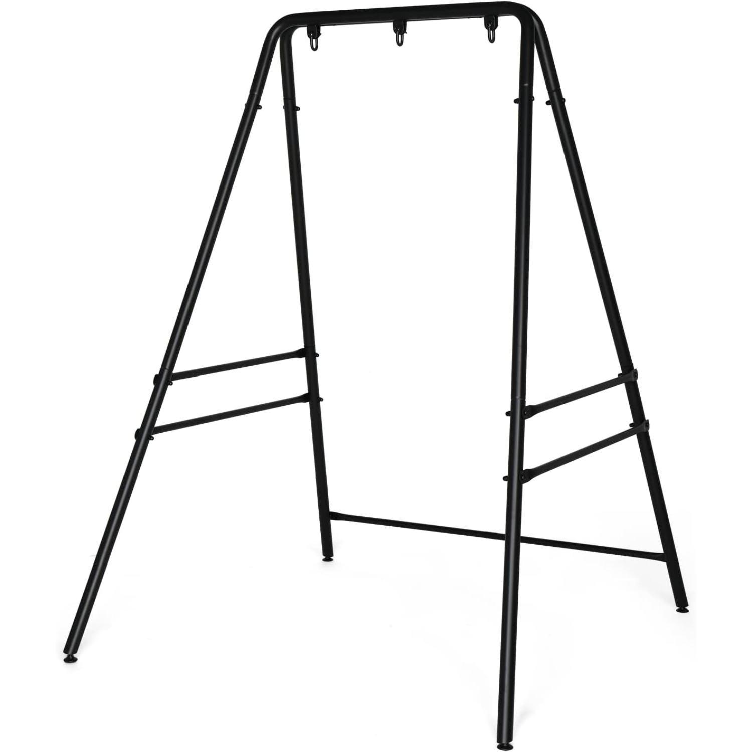 

Upgraded Chair Stand Metal Swing Stand Frame, Heavy Duty Steel Stand Porch, Backyard, Indoor Or Outdoor, Antique Bronze