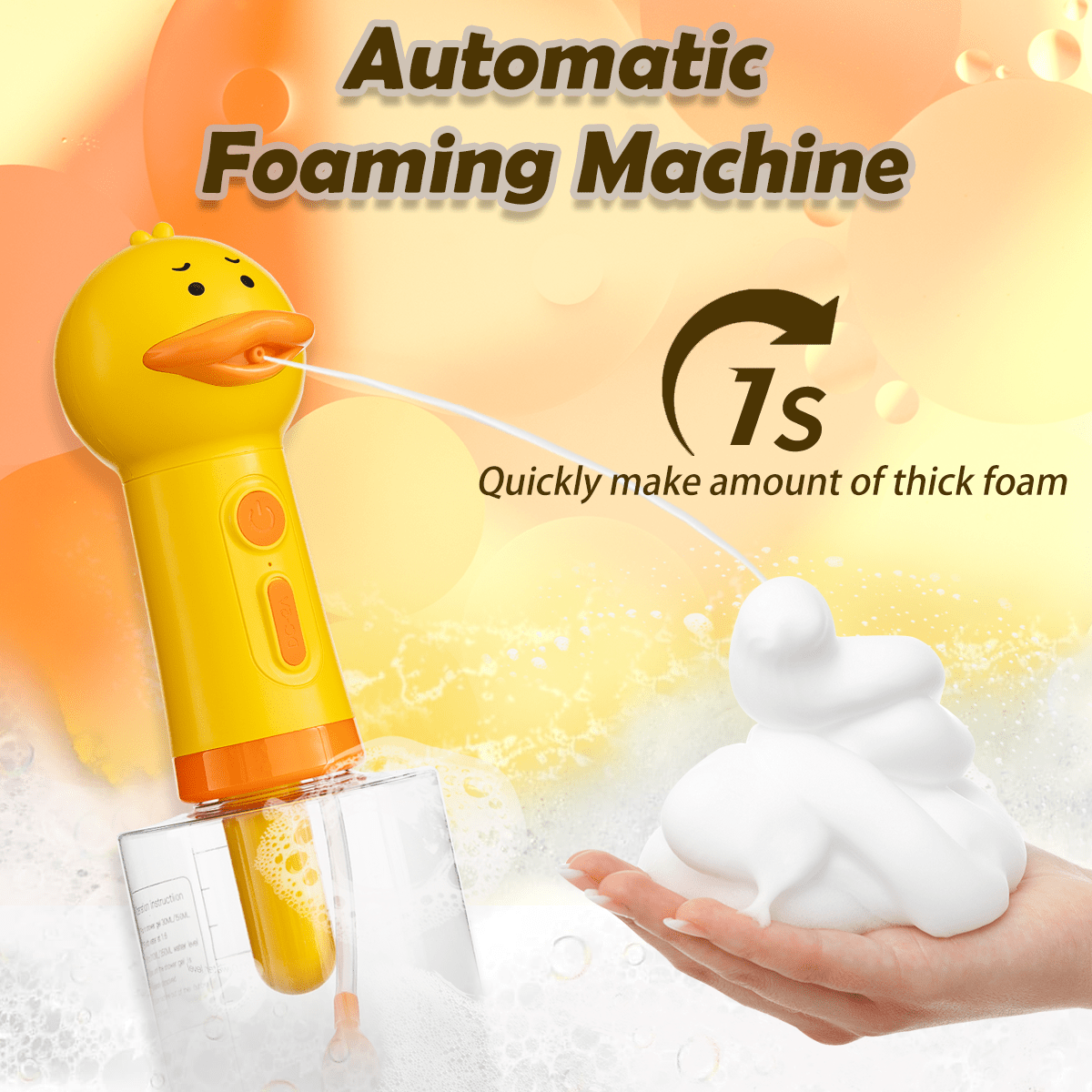 

Foaming For Pet Dog/cat Grooming, Dishwashing Bath Car , Shampoo Detergent Dispenser Foaming Generater Cleaning Long/ Breeds Pet