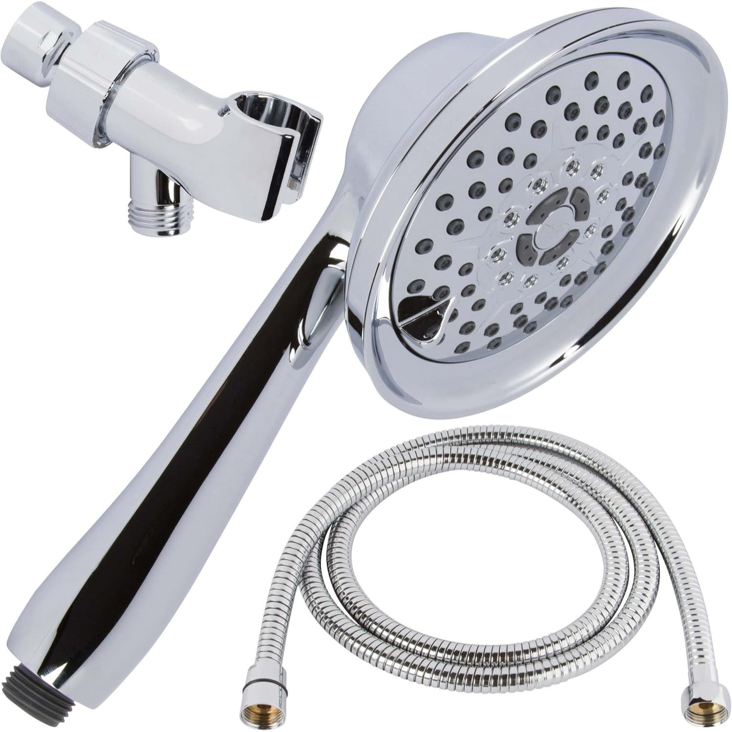 

5 Massage & Mist Showerhead Kit - Removable Hose And - Massaging