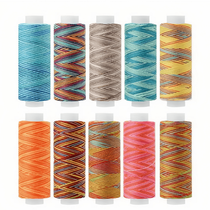 

10 Pcs/ Yards 10-color Diy Handmade Stitch Sewing Thread Set With 402 Thread Options For Household