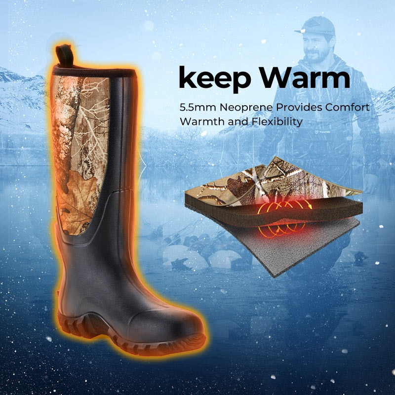 Warmest rubber hunting boots hotsell