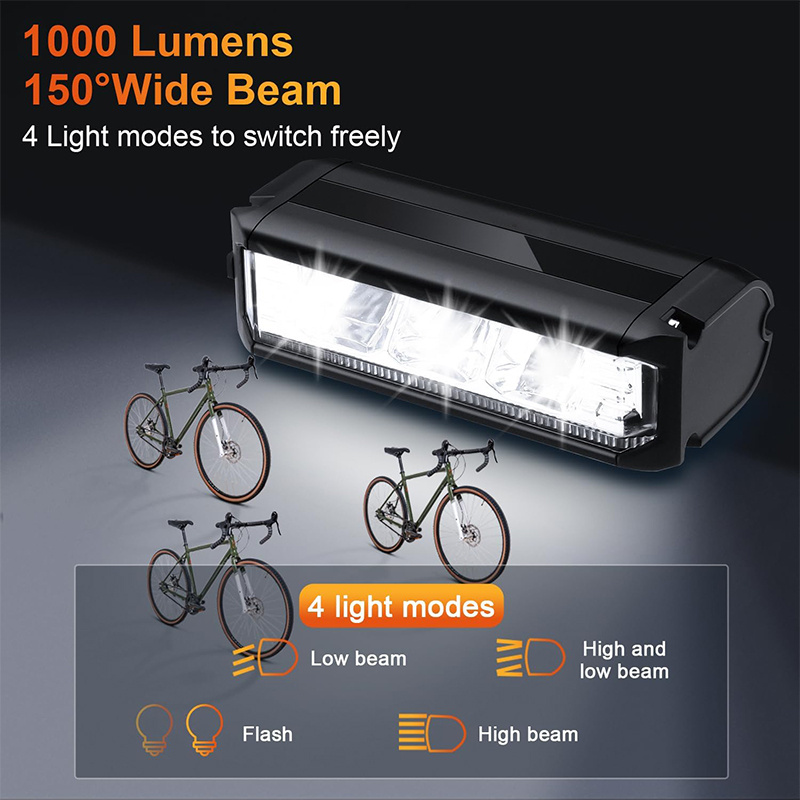 Bike Lights Intey 1000 Lumens Bike Headlight 1000 Led Bike Light