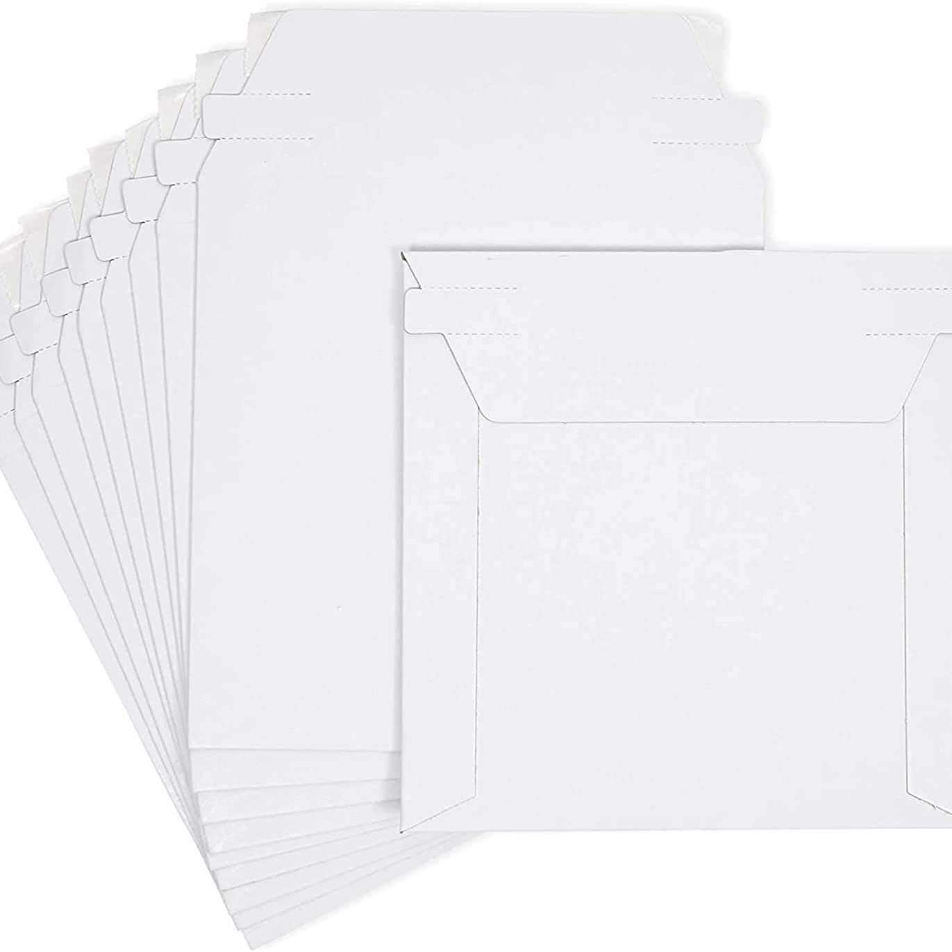 

6.5" X 4.5" Self Seal, Bend Resistance, Rigid Photo Document Shipping Flats Cardboard Envelope Mailer