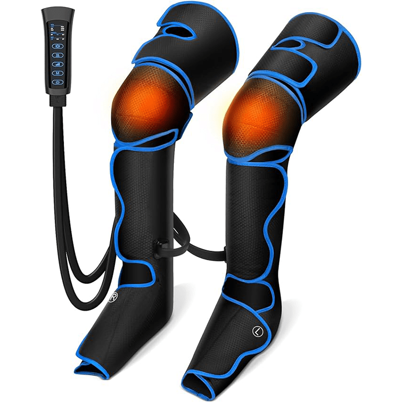 

Leg Massager, Air Compression Cycle, 6 Modes 3 Vibration, Male And Female Birthday Christmas Gift, Black
