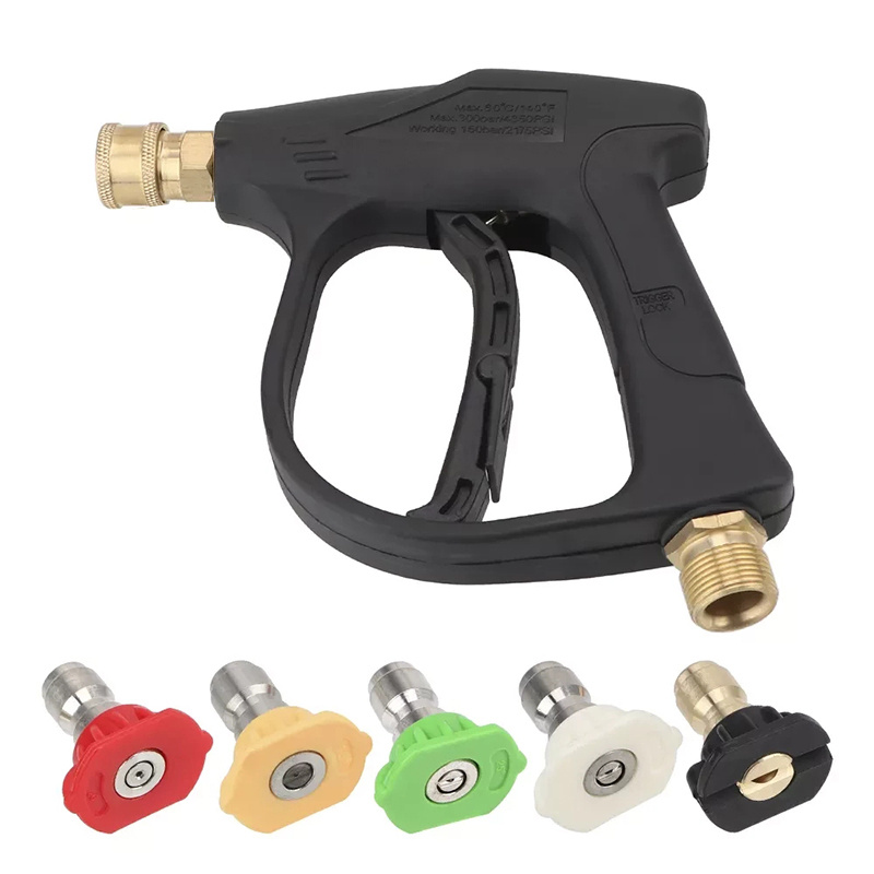 TEMU High Pressure Washer 4350psi, Car Washer With 5 Nozzles And Brass Coupler For Pressure Power Washers