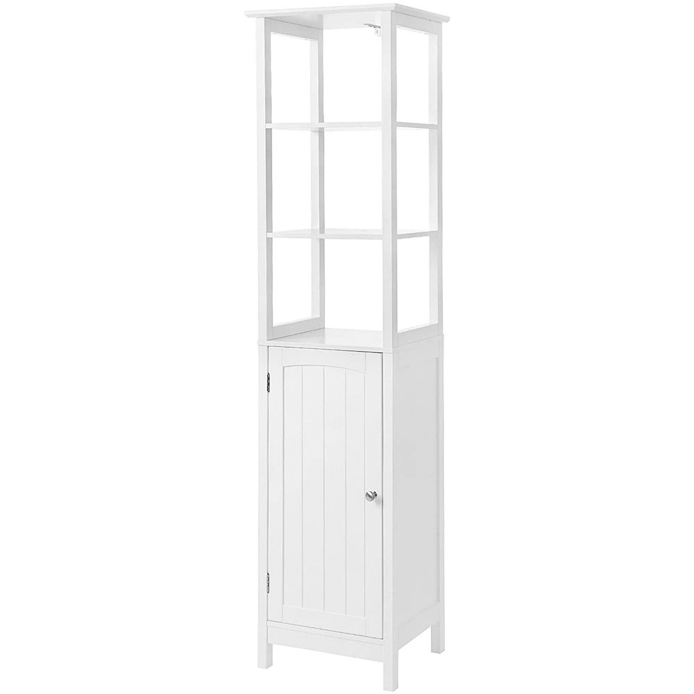 

63" Floor Cabinet, Multifunctional Bathroom Storage Cabinet With 3 Tier