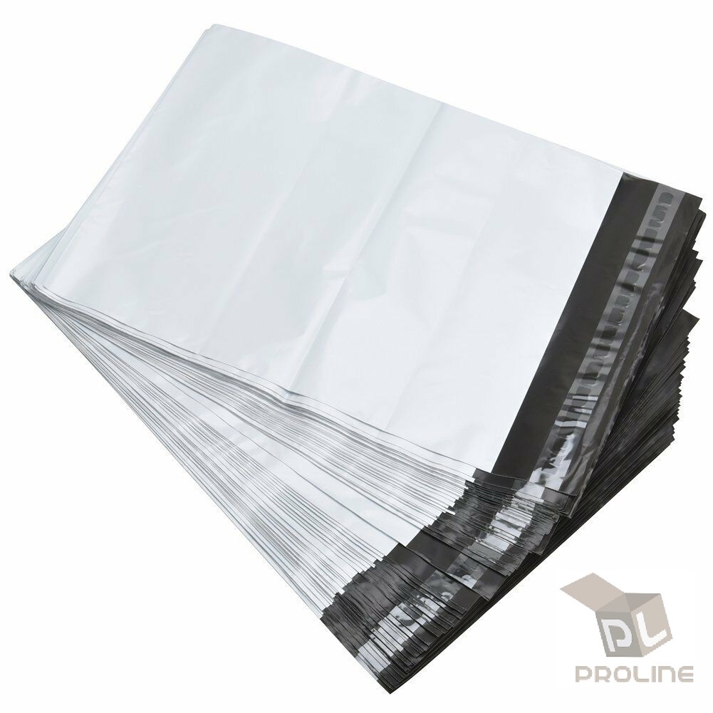 

White Poly Mailers Shipping Envelopes, 12x15.5 Inch Self-sealing Envelopes, Boutique , Durability Multipurpose Envelopes, Keep Items Safe & Protected