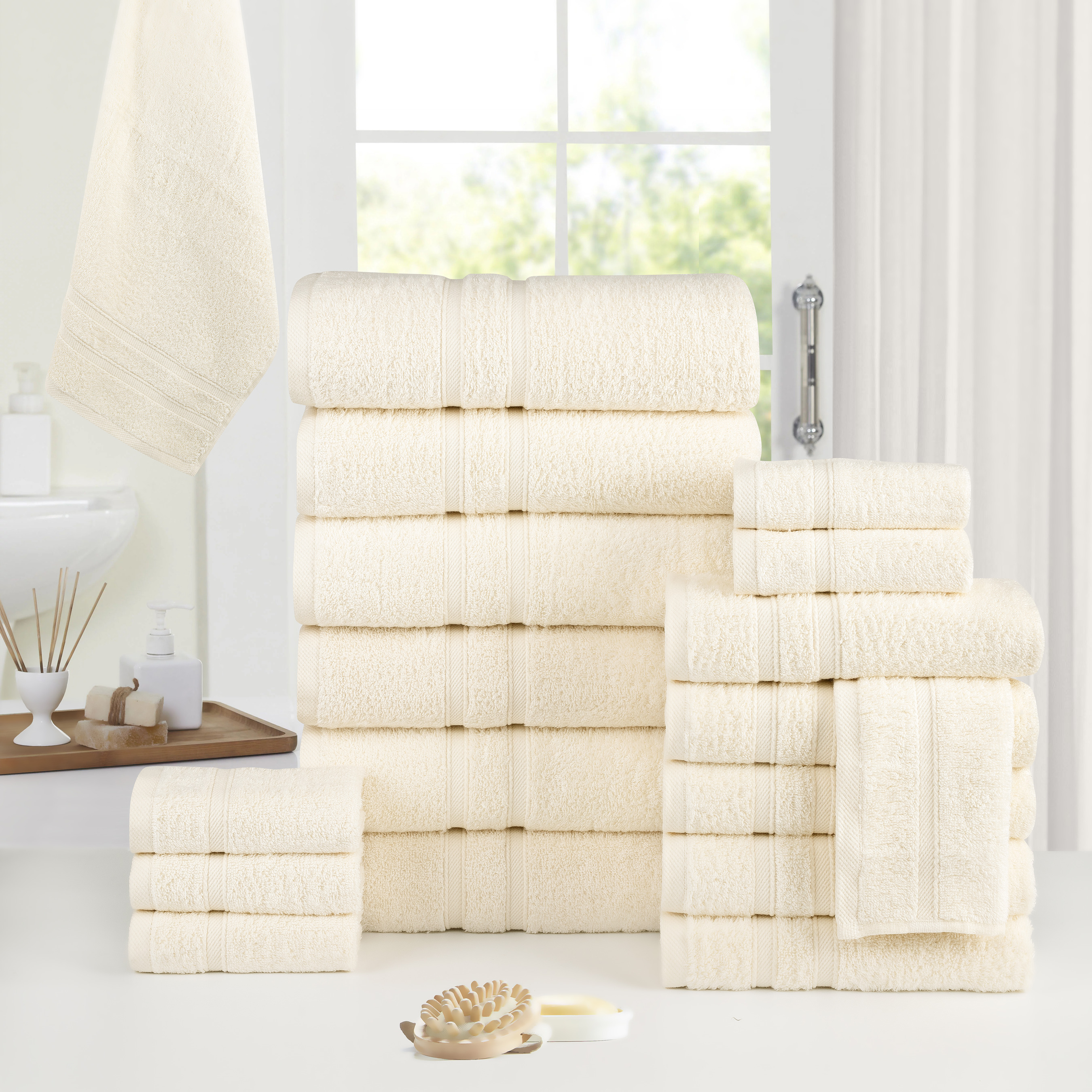 

18 Piece 0 Twist Towel Set