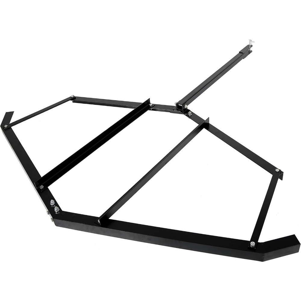 

Tow Behind Drag Harrow 72" Width Compatible With Atv Utv And Garden Tractor Landscape Drag With Pin-style Hitch