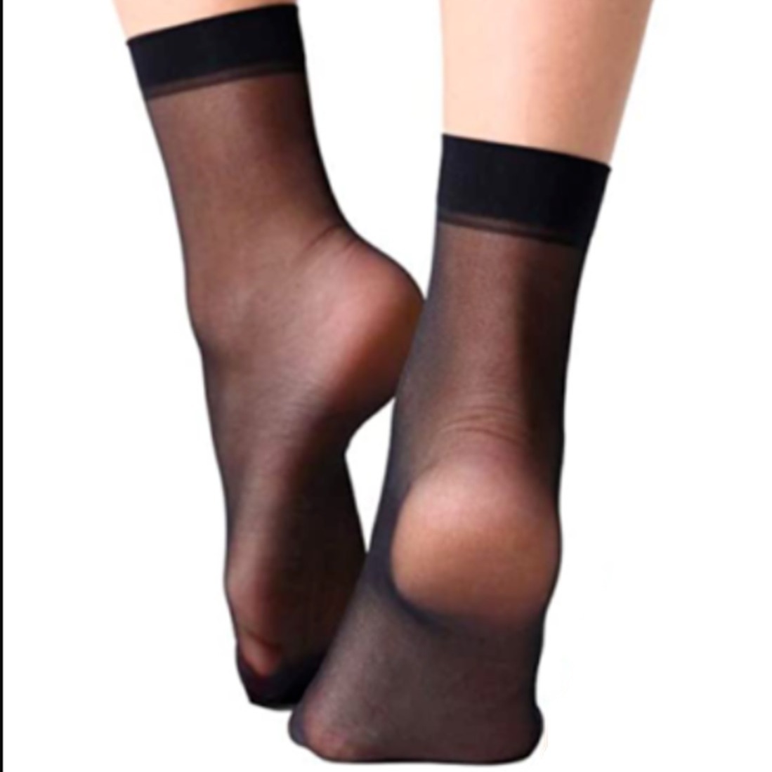 5 Pairs Sheer Ankle Socks