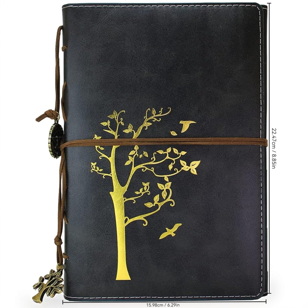 A5 Faux Leather Refillable Lined Notebook Narrow Ruled . - Temu