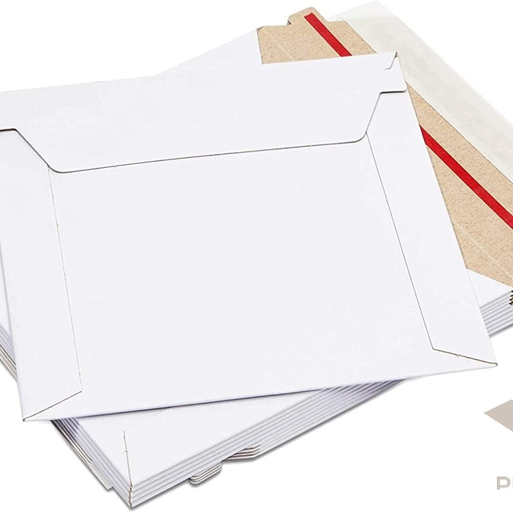 

5" X 7" Self Seal, Bend Resistance, Rigid Photo Document Shipping Flats Cardboard Envelope Mailer