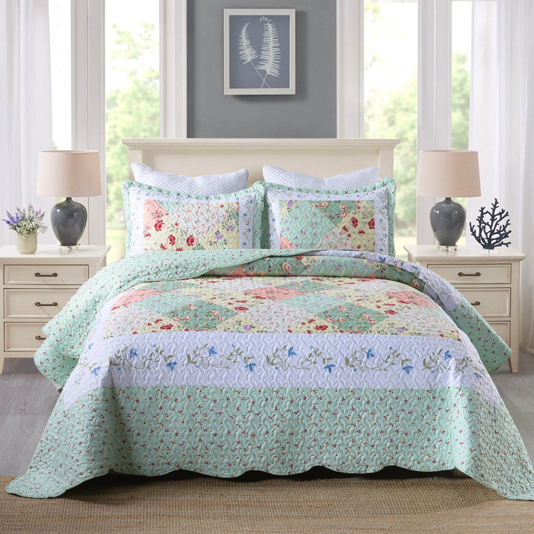 

3 Set Bedspread Set Set B014