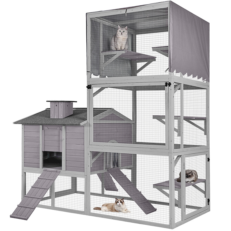 Cat House Cat Enclosures Temu