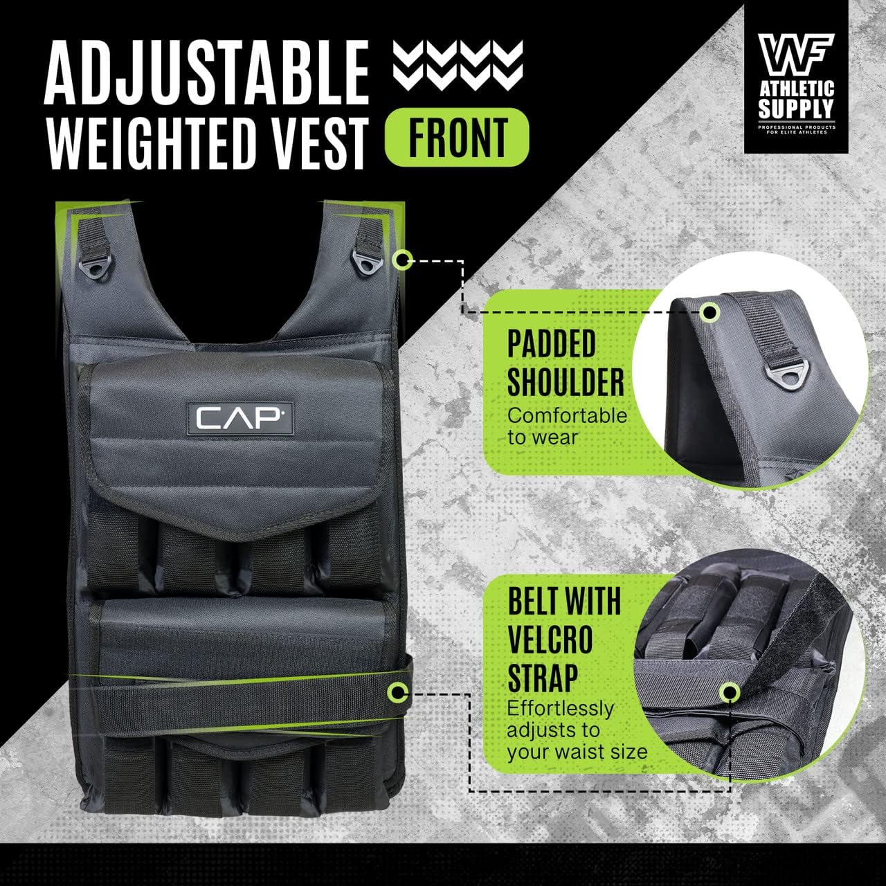 50 lb adjustable weighted vest strength training workout Temu