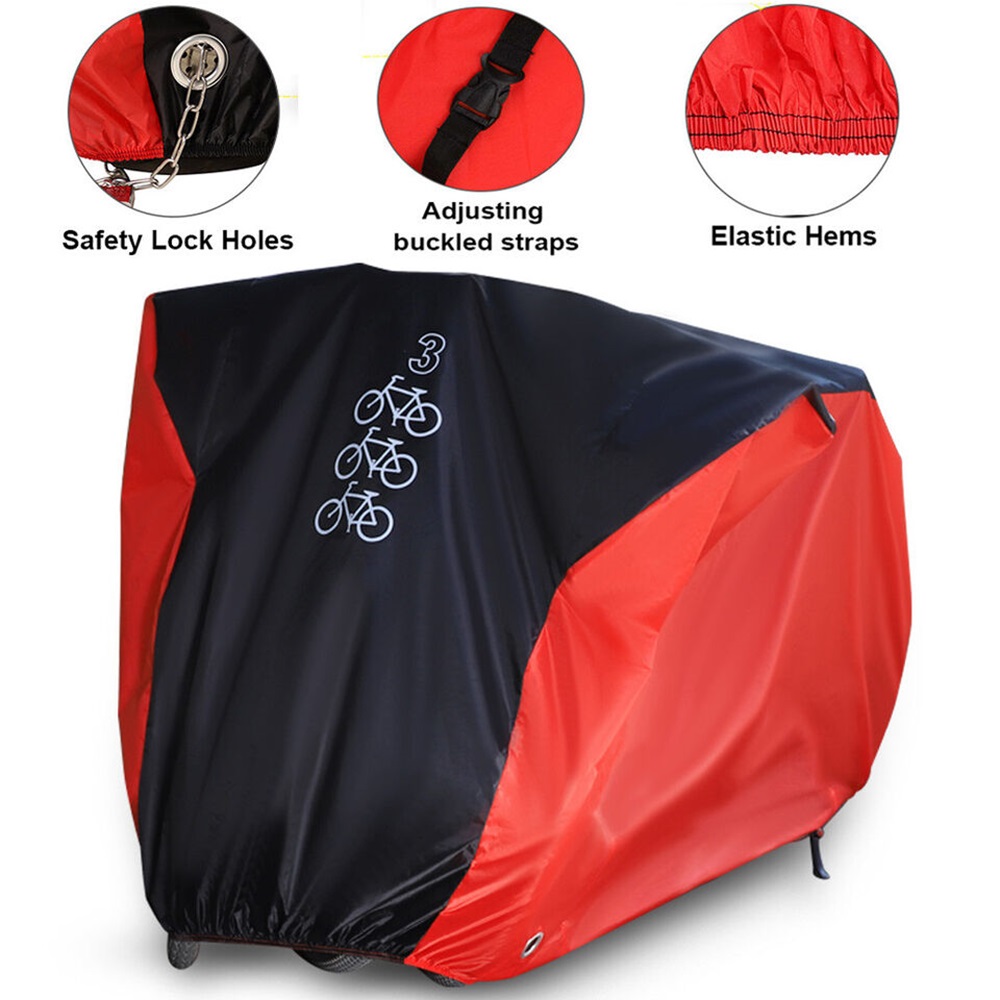 

Neverland Waterproof Mountain Bike Bicycle Cover Storage Dust Sun For L Size All Season Dustproof Uv Protective Outdoor Indoor Scooter 190t Wear-resistant Fabric Bikes Cover