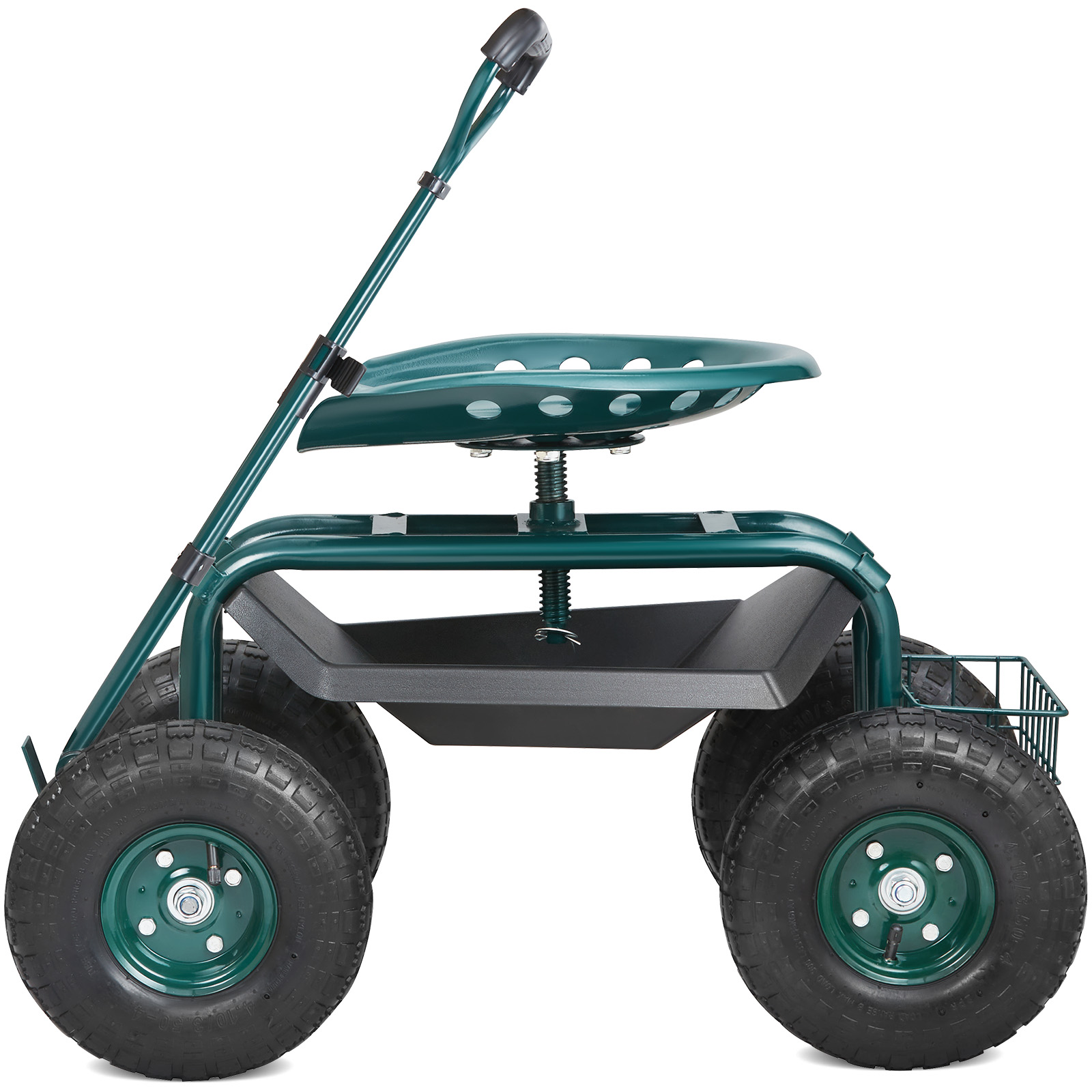 Garden Cart Rolling Workseat 9