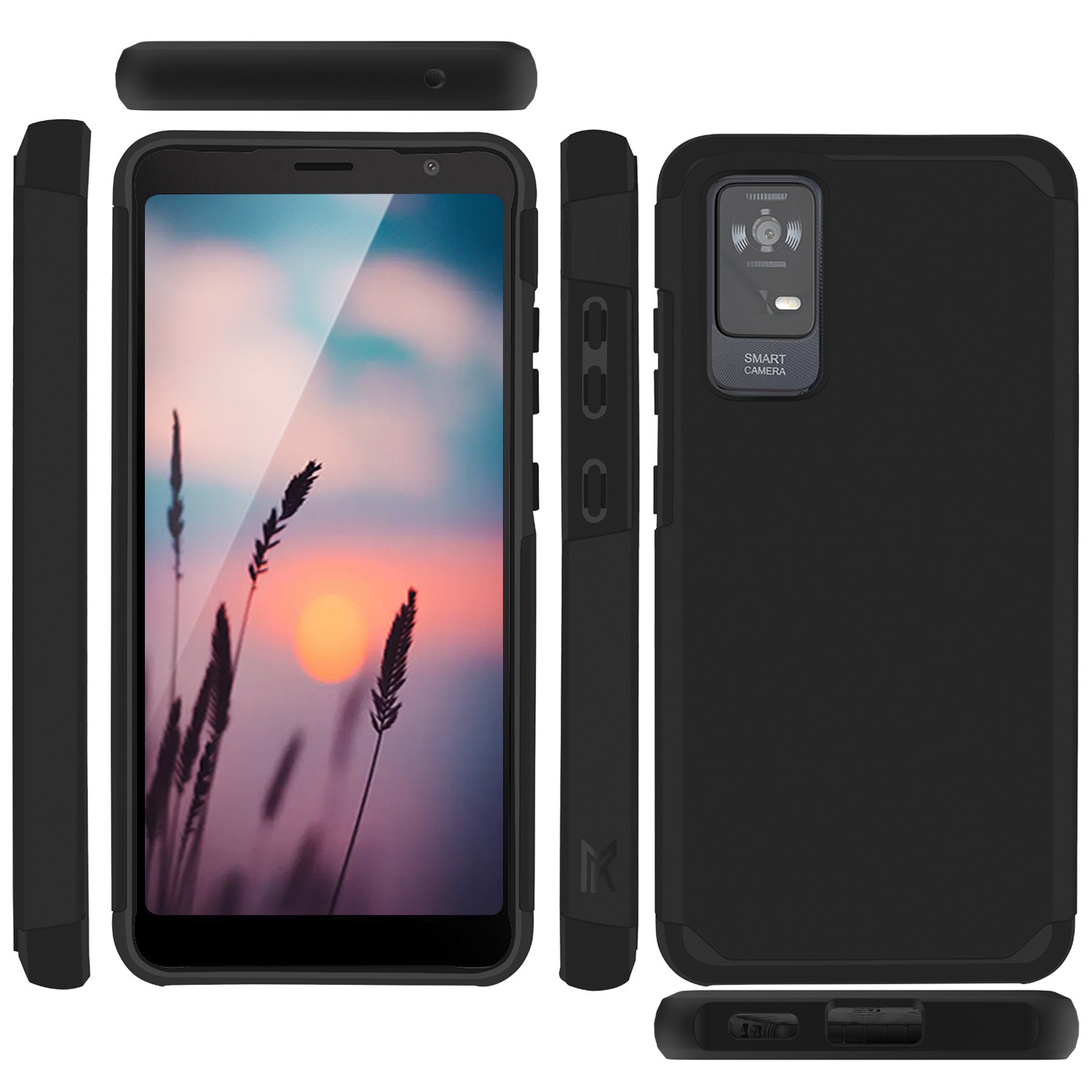 tcl ion v phone case magnetic support dual layer - Temu