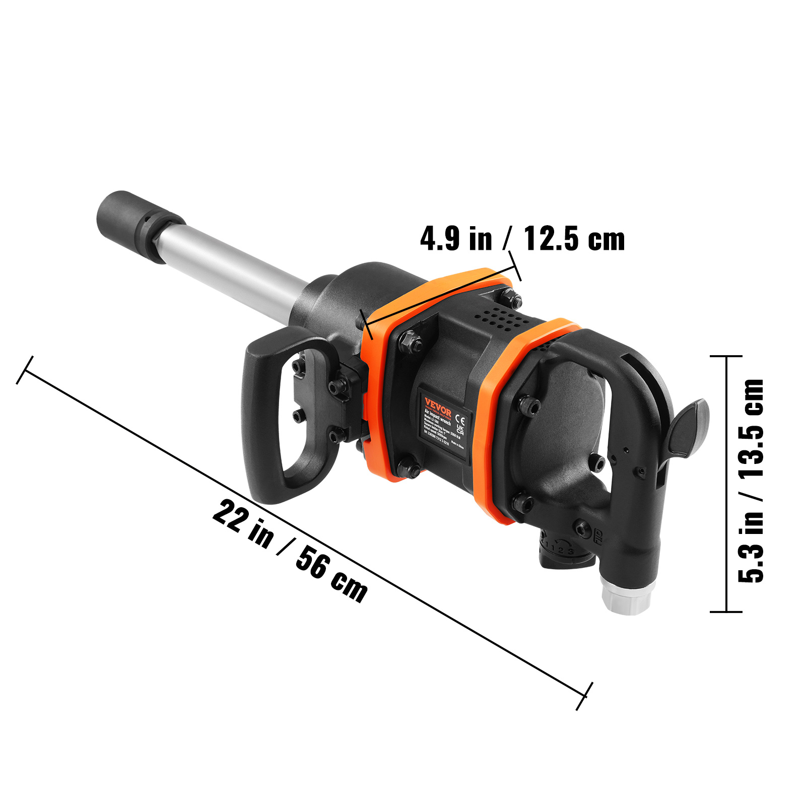 inch air impact wrench 3160 ft lbs high reverse Temu
