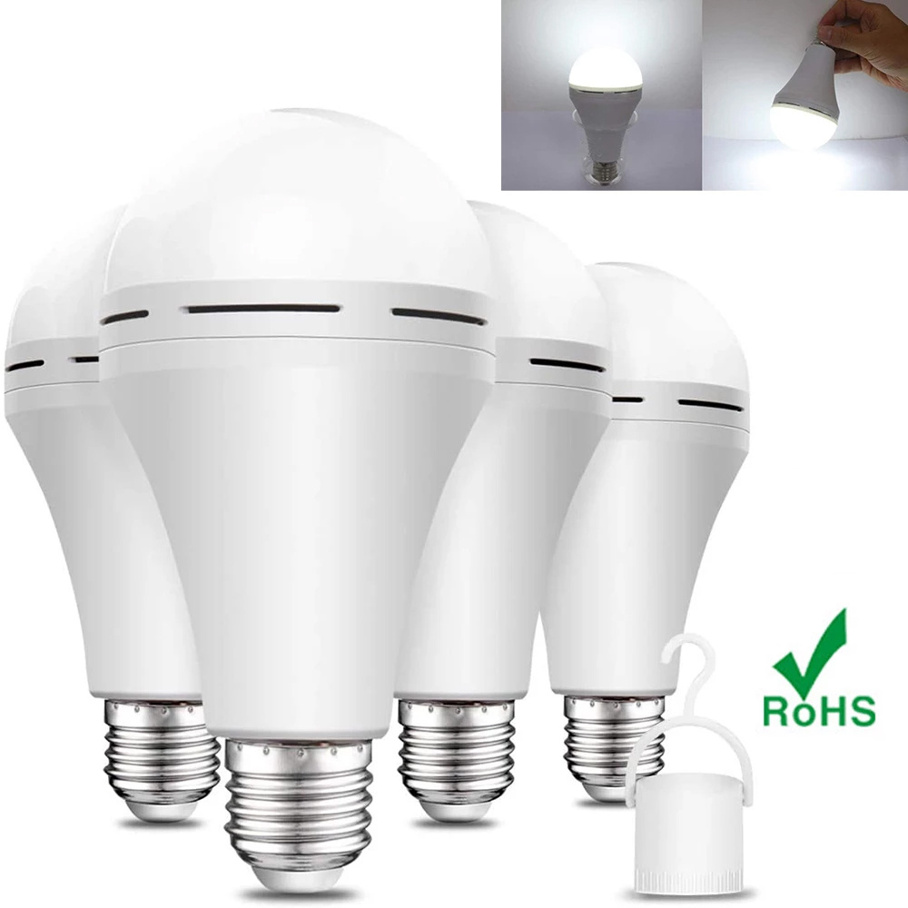 

Emergency Rechargeable Light Bulbs A19, Light Up To 48 Hrs, 5000k E26 Led Bulb, Emergency Lights For Home Power Failure