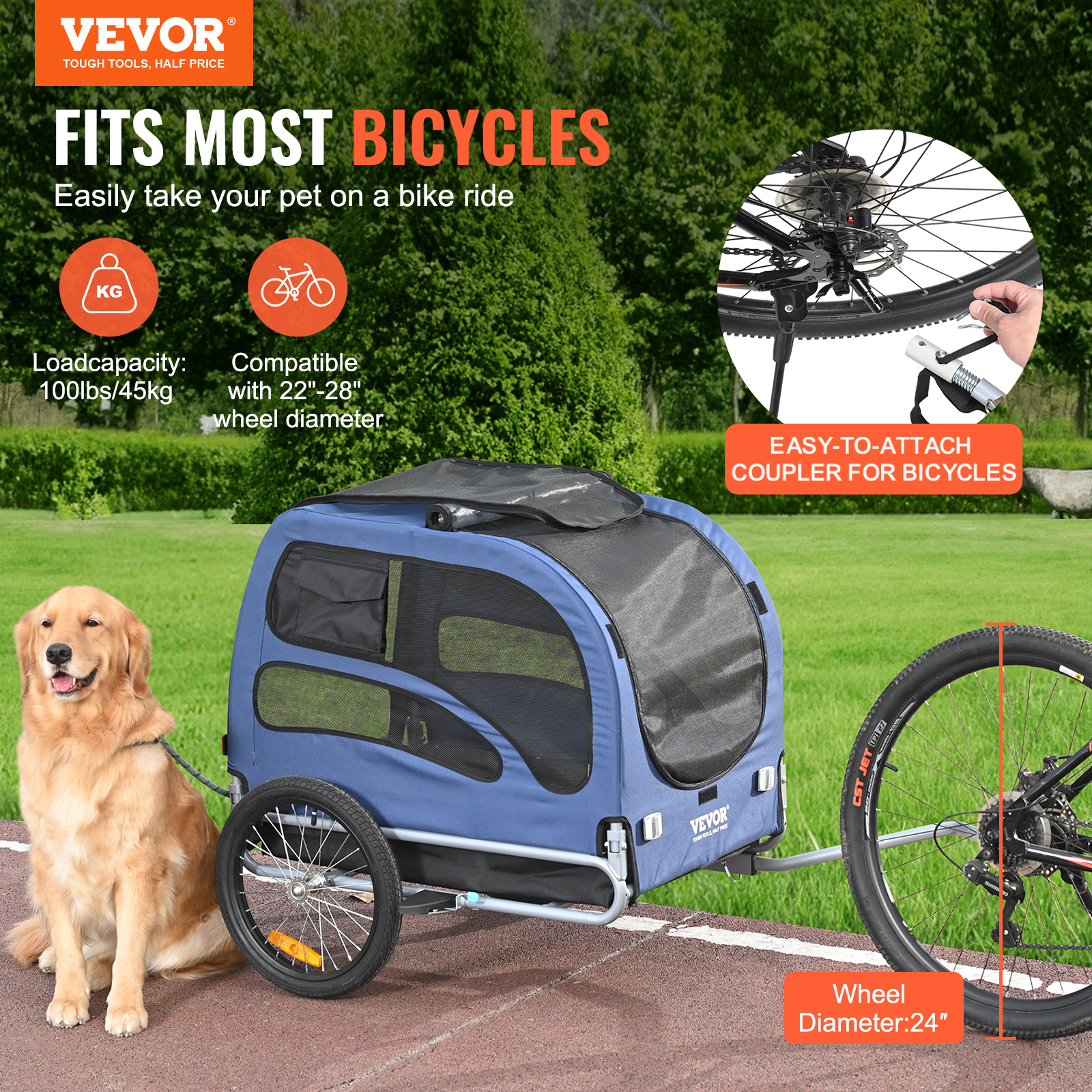 Dog Bike Trailer Trixie Dog Trailer Trixie Bicycle Trailer For