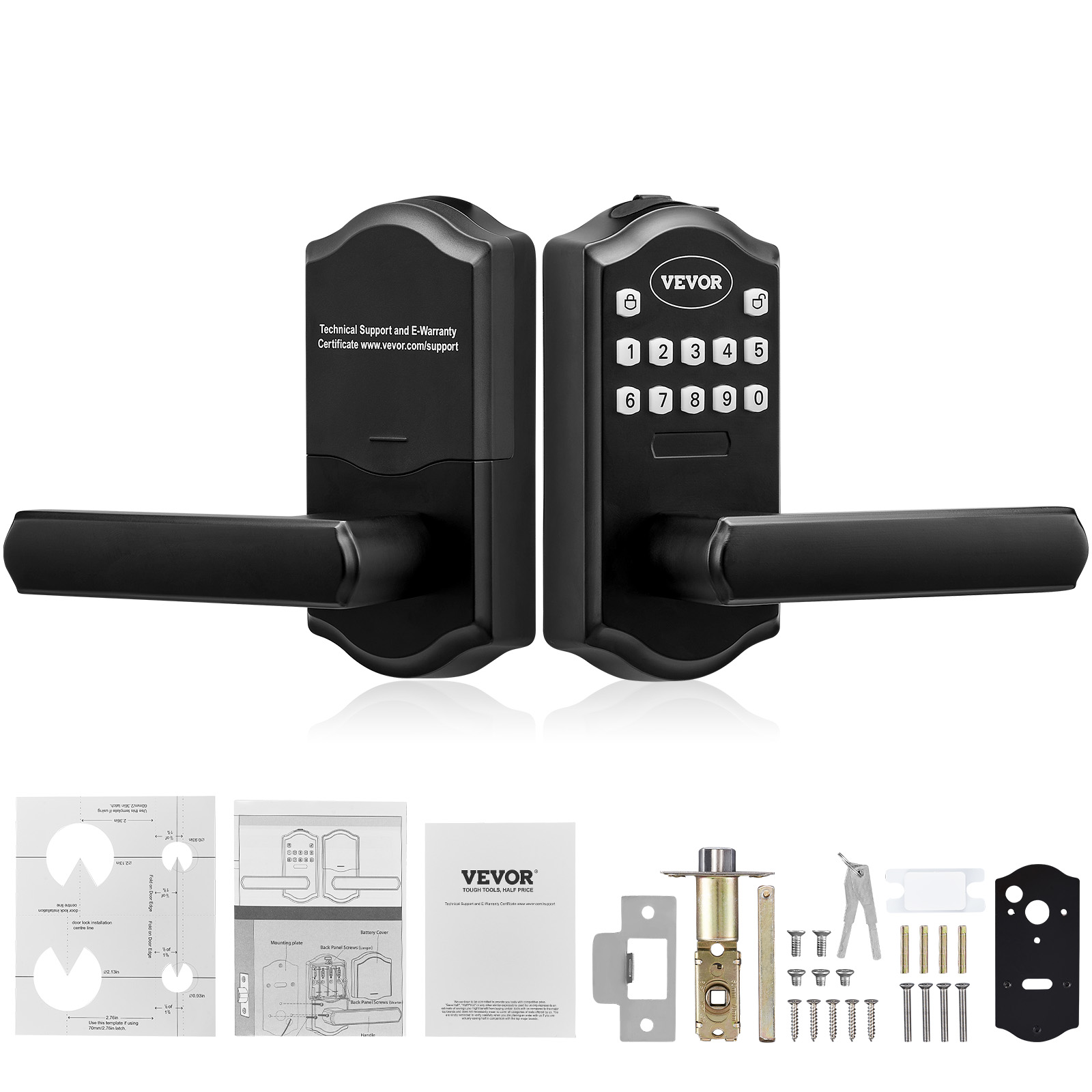 Entry Door Lock Electronic Keypad Entry Temu