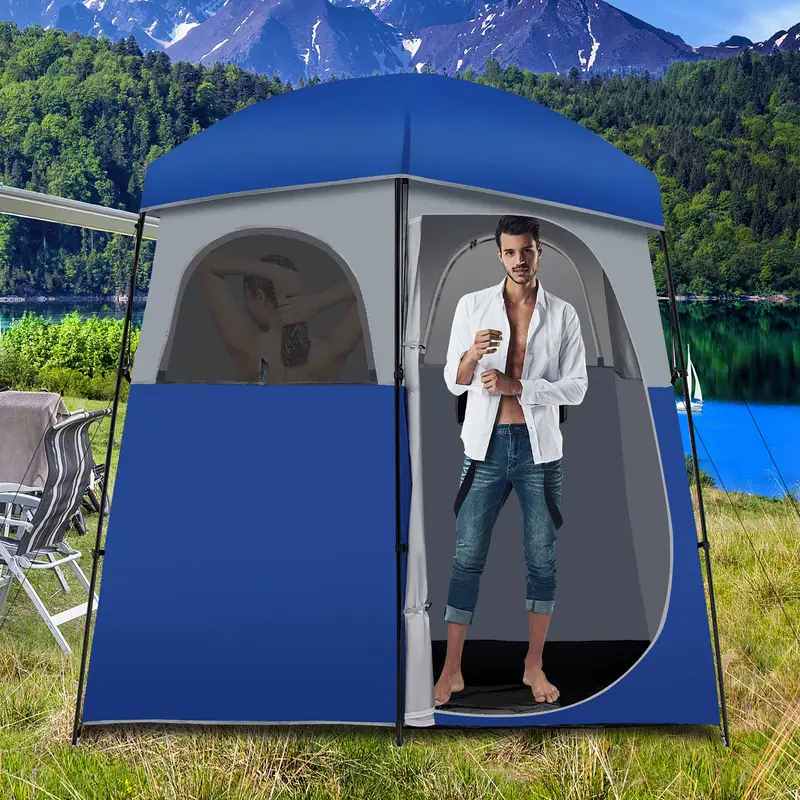 Tente De Toilette/douche Portable Pour Camping Et Plage - Configuration Rapide, Protection UPF 50+, Légère Et Stable