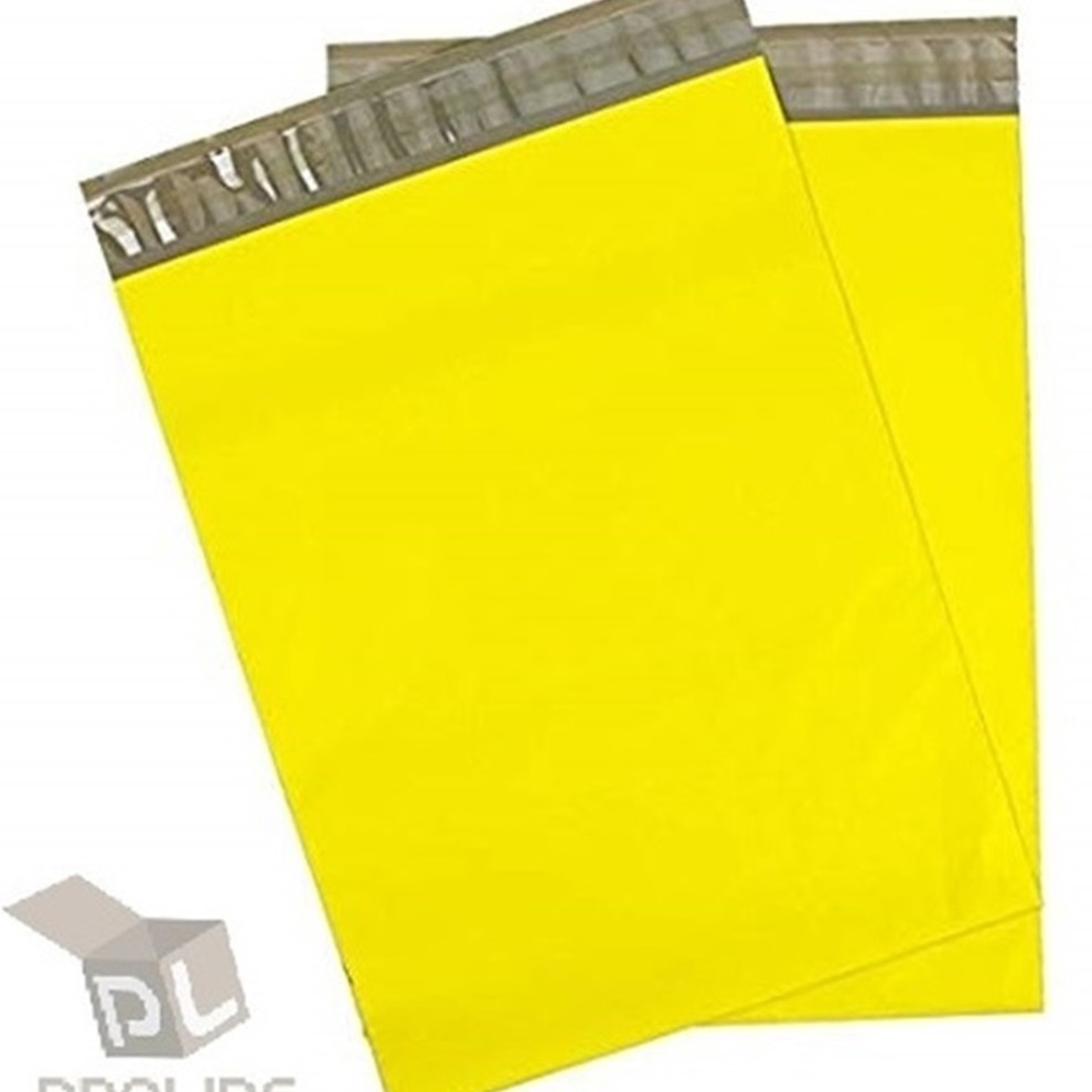 

Yellow Poly Mailers Shipping Envelopes, 9x12 Inch Self-sealing Envelopes, Boutique Custom Bags, Durability Multipurpose Envelopes, Items Safe &