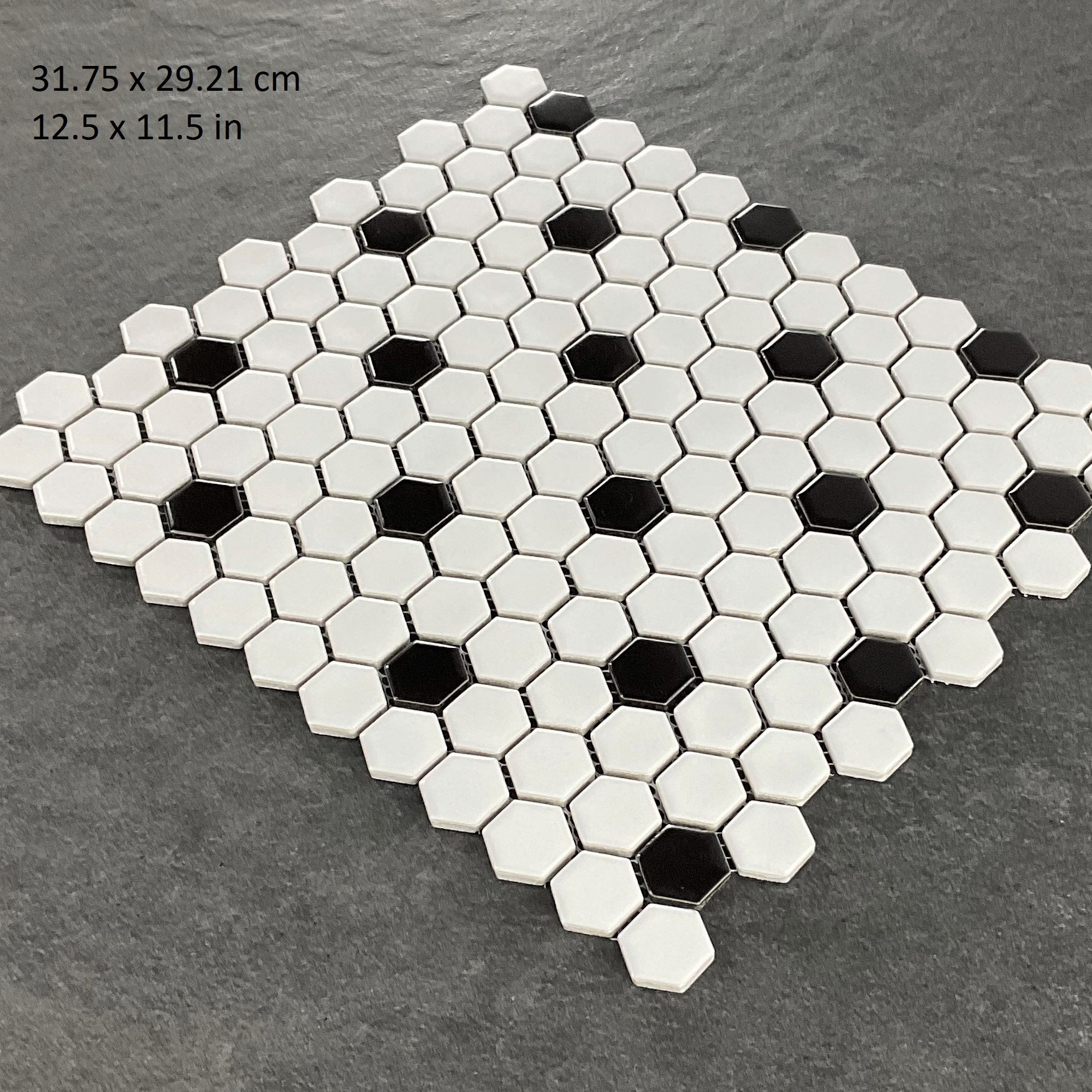 Hexagon Porcelain Mosaic Tiles / Wall Tile / Floor Tile / - Temu