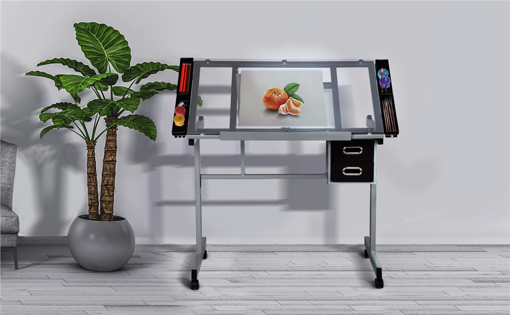 Costoffs Adjustable Drawing Craft Table, 41